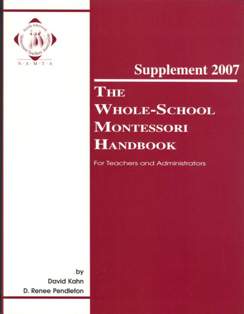 Whole School Montessori Handbook Supplement