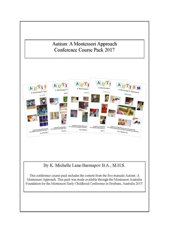 Autism: A Montessori Approach - Full Manual Set