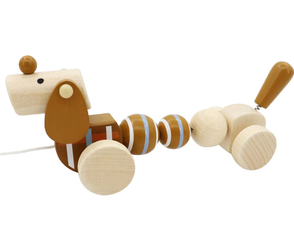 Pull Along Puppy - Sausage Dog