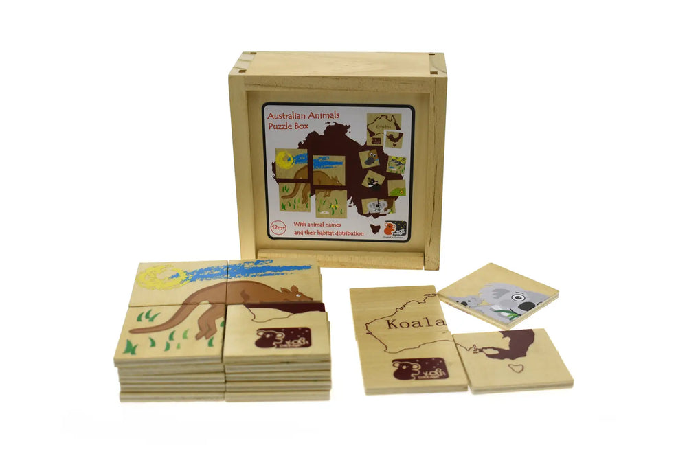 Australia Animal Puzzle Box 24pcs