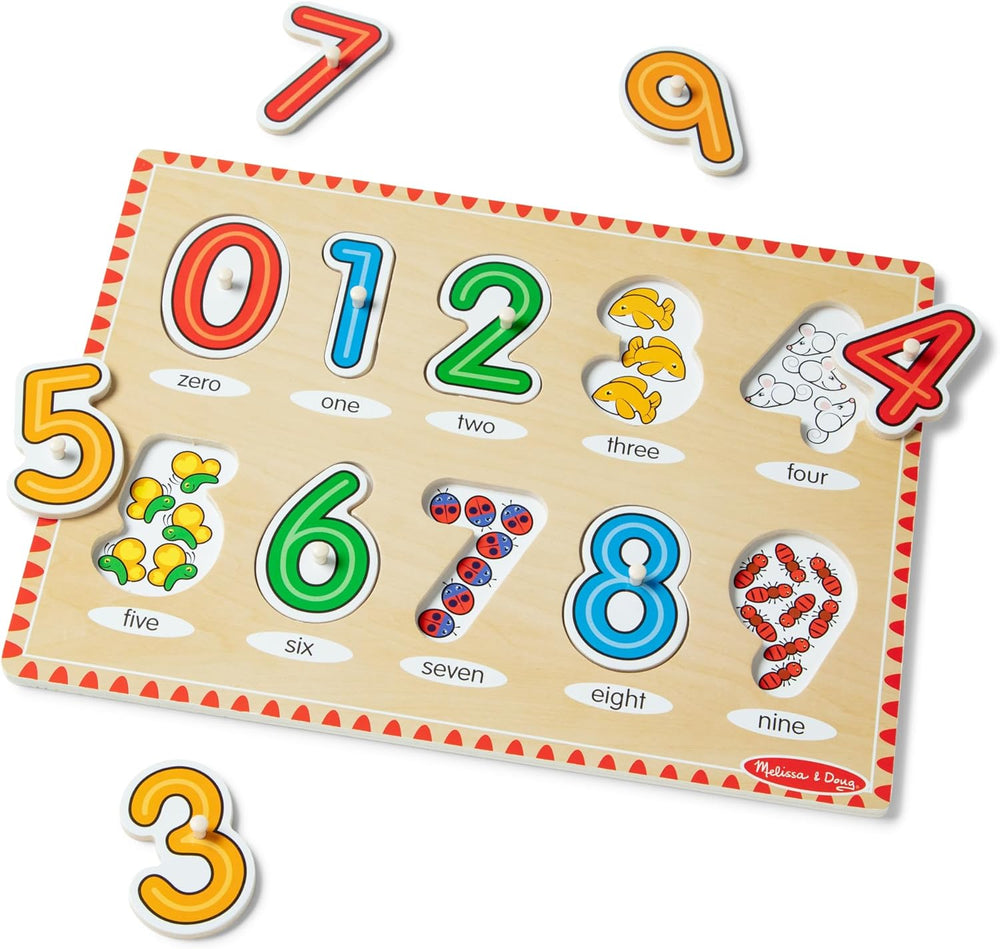 M&D - See-Inside Numbers Peg Puzzle