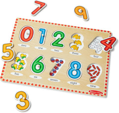 M&D - See-Inside Numbers Peg Puzzle