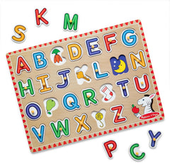 M&D - See-Inside Alphabet Peg Puzzle
