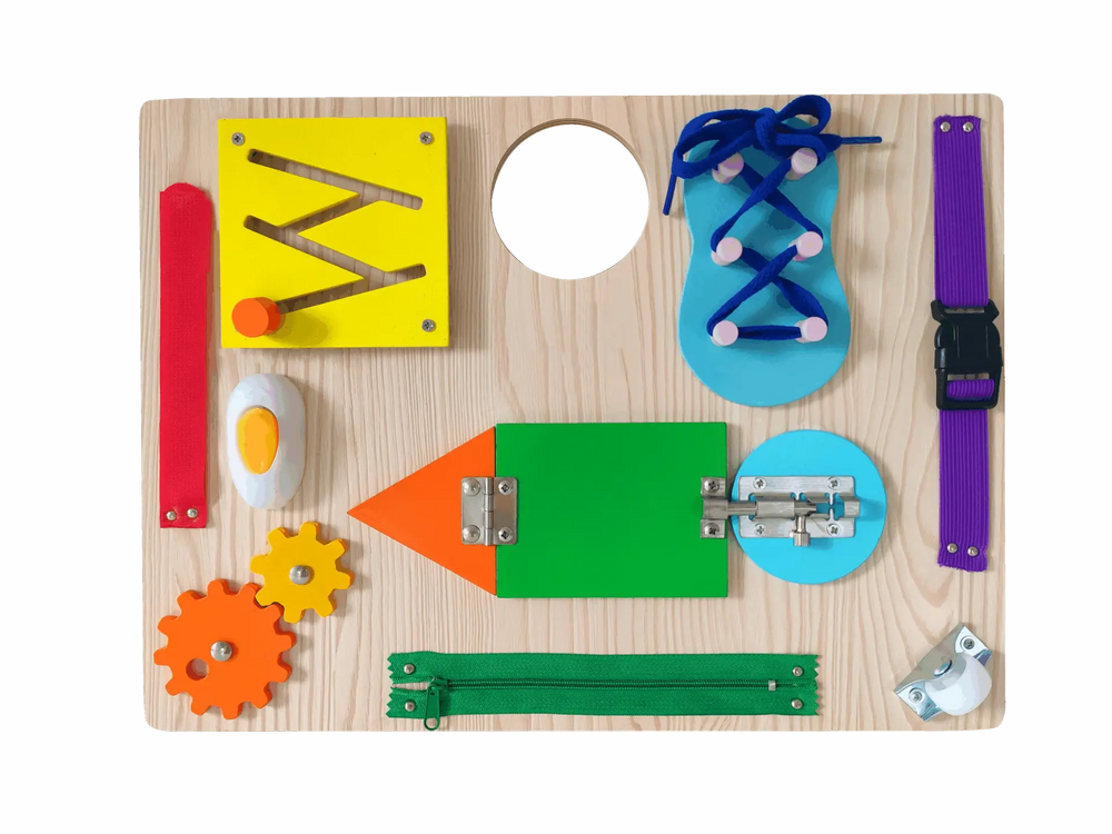 Wooden Busy Board