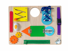 Wooden Busy Board