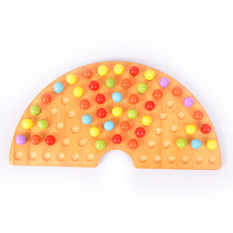 Bamboo Counting Board - Rainbow