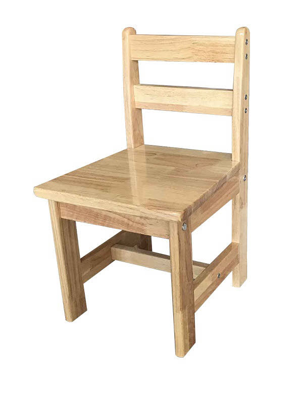 Montessori Classic Chair 24H – Rubber Tree Wood